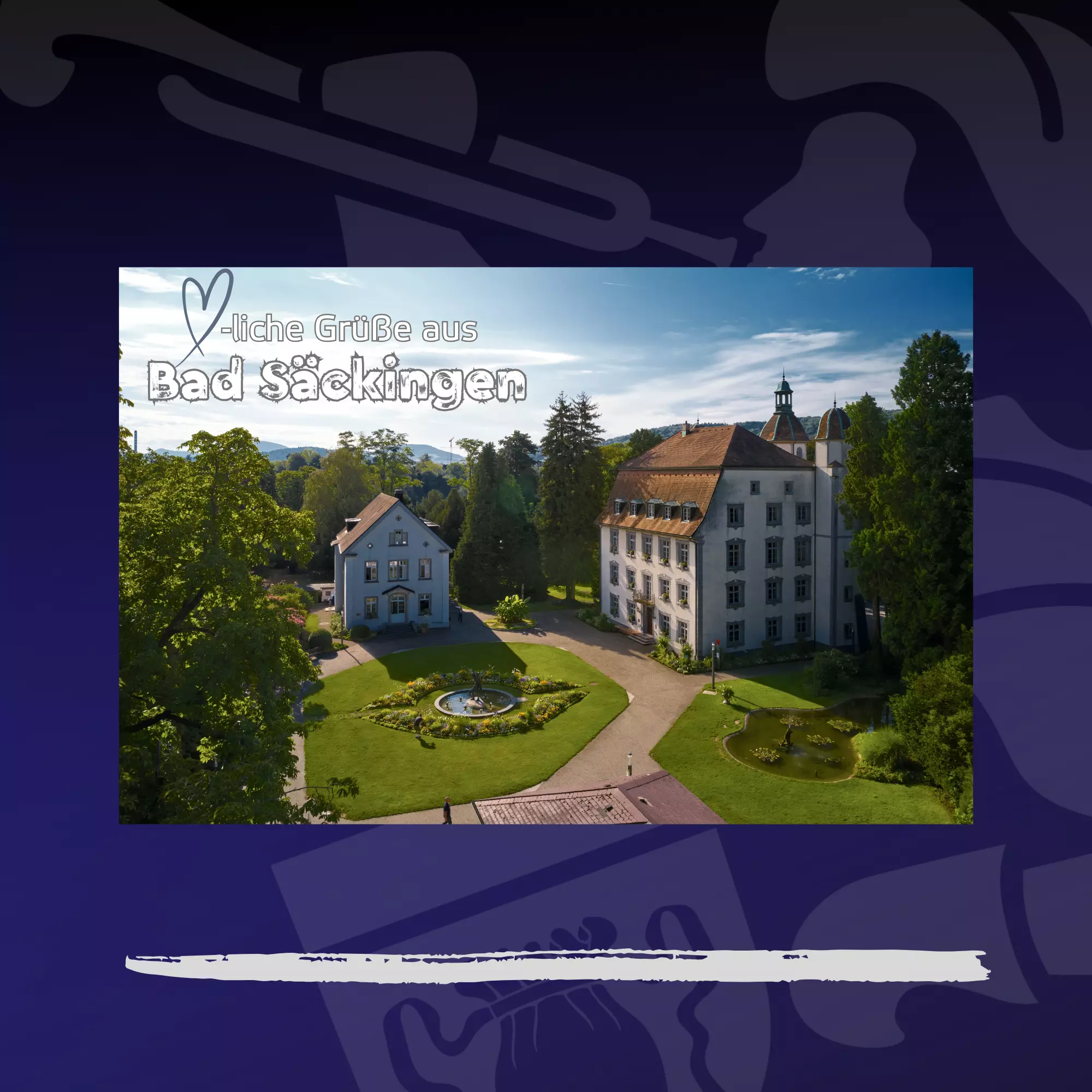 Bild zu Postkarte Schloss Schönau