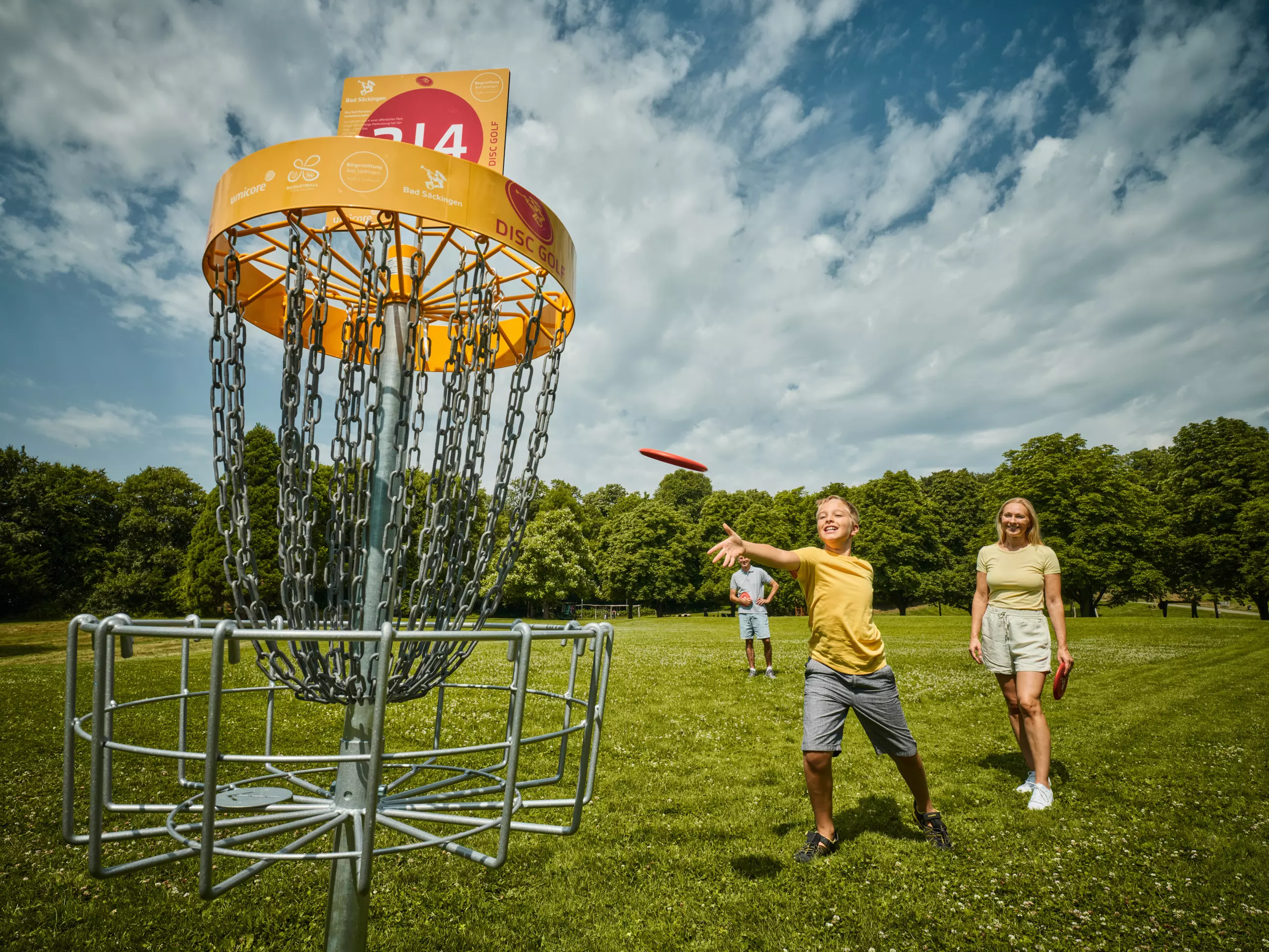 Bild zu Disc Golf im Badmattenpark