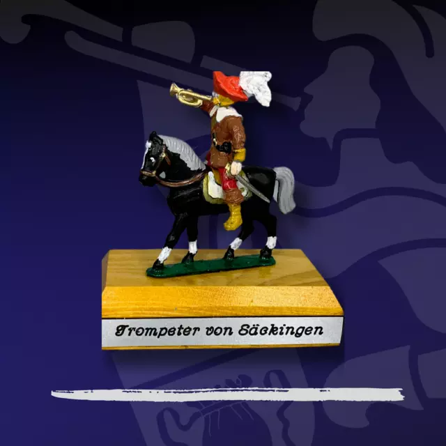 Zinnfigur Trompeter von Säckingen