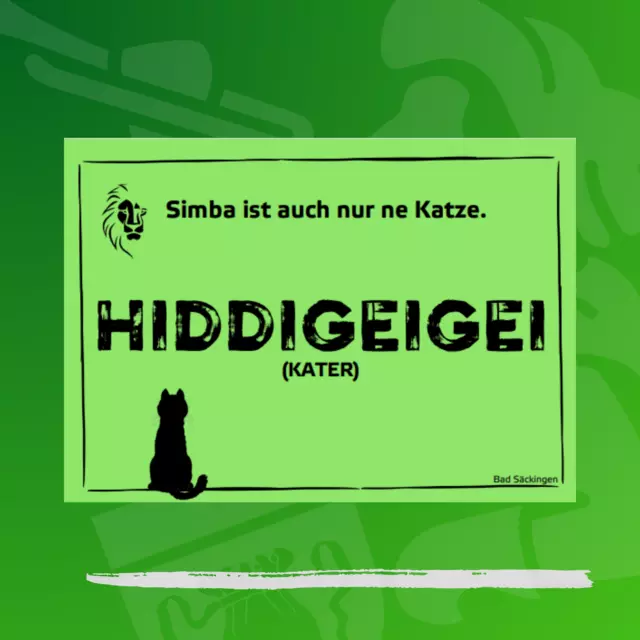 Kater-Postkarte "Simba"